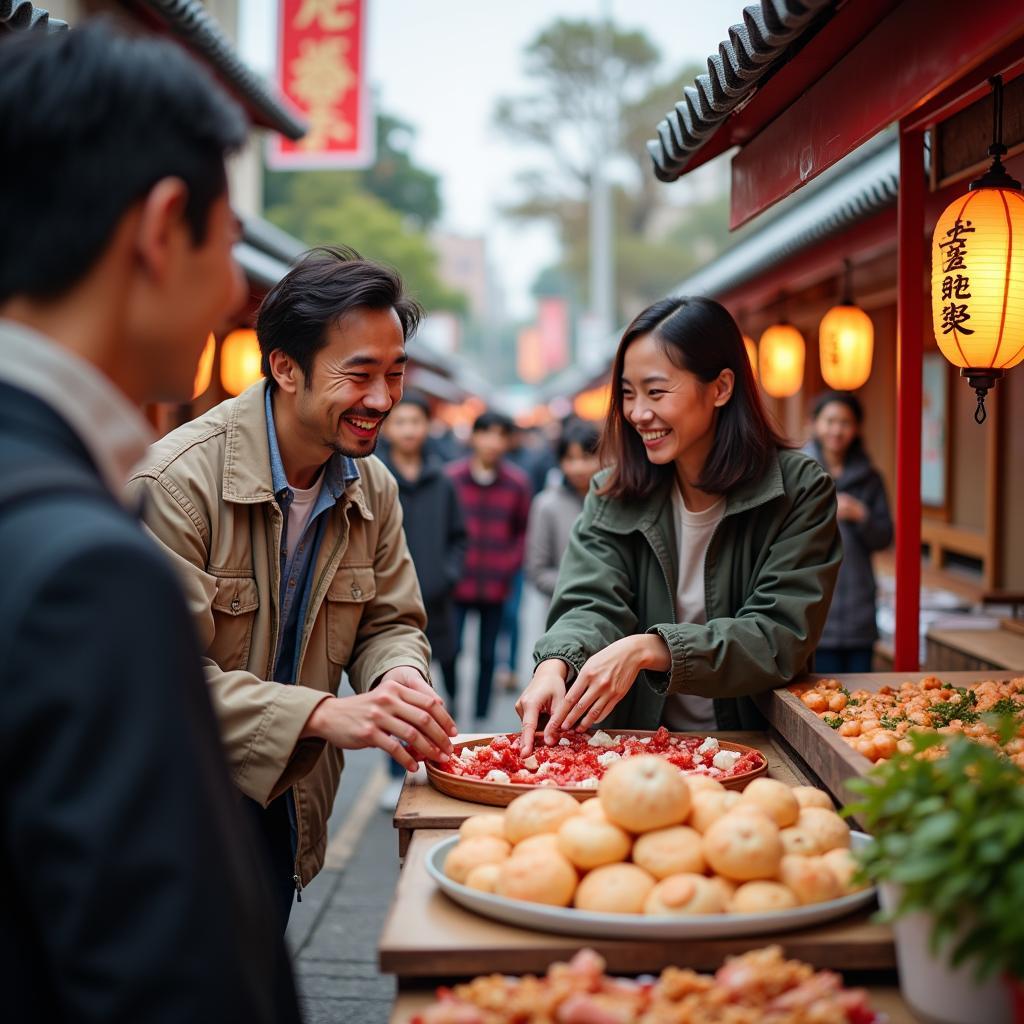 Interacting with Local Japanese People