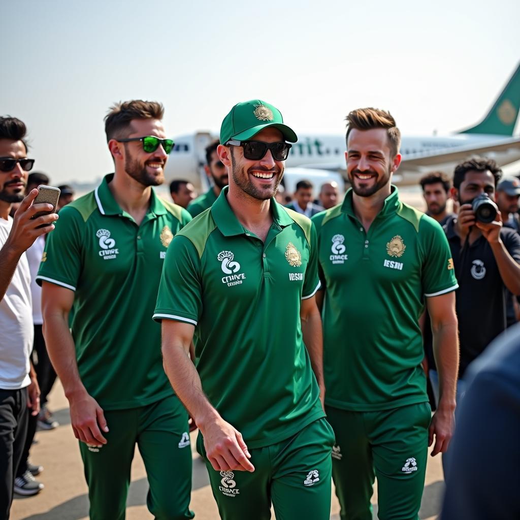 Ireland Cricket Team Arriving in India for the 2022 Tour