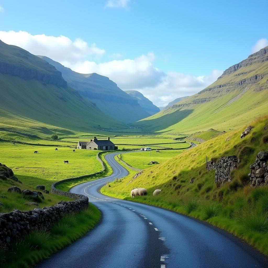 Scenic Route through Ireland and Scotland