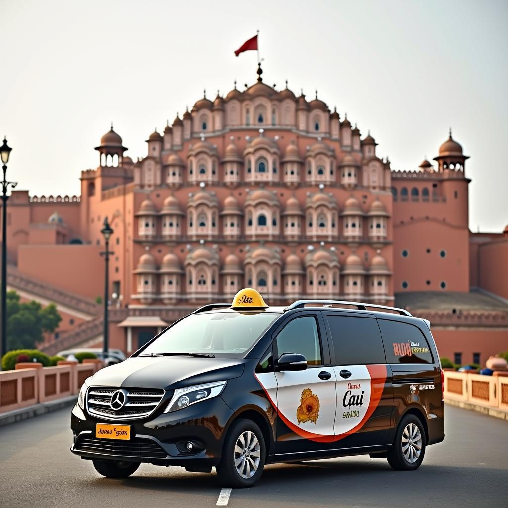 Jaipur Hawa Mahal Cab Trip