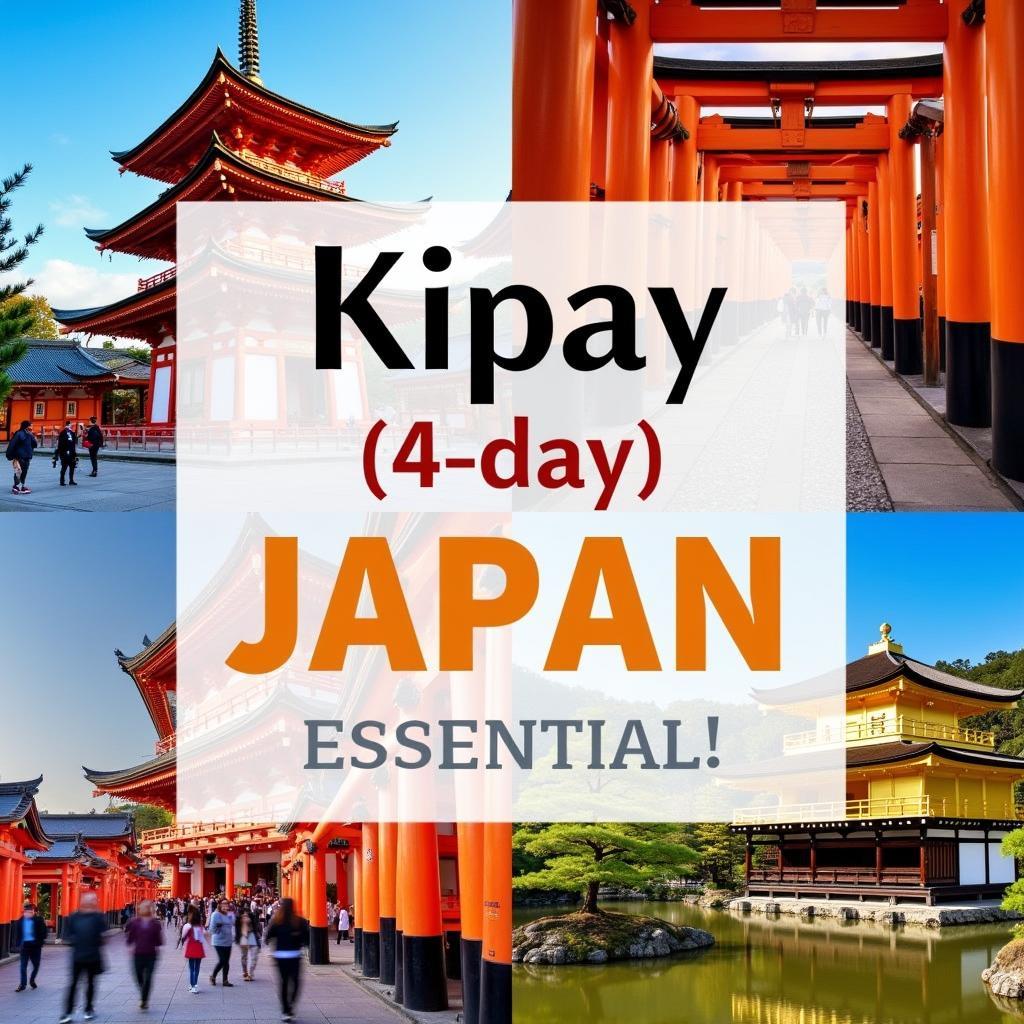 4-Day Japan Tour: Tokyo & Kyoto Highlights