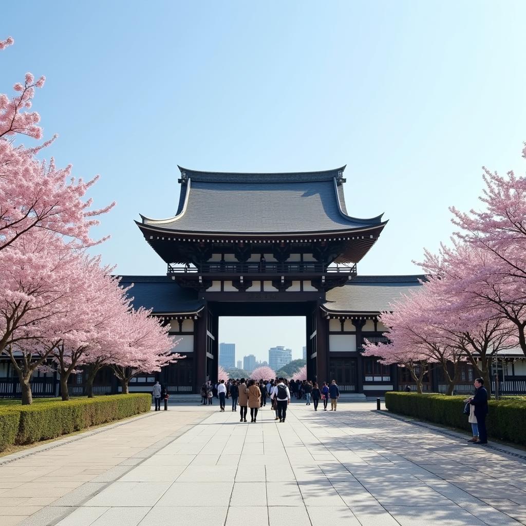 Entrance to the Japan Air Force Academy