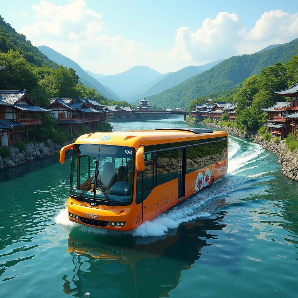 Amphibious Bus Tour in Japan