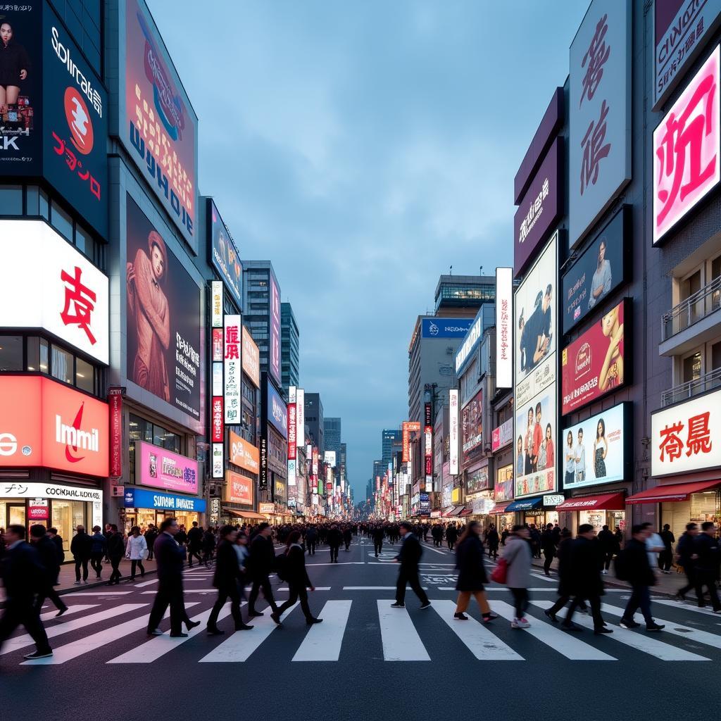 Exploring Japan's vibrant commercial districts