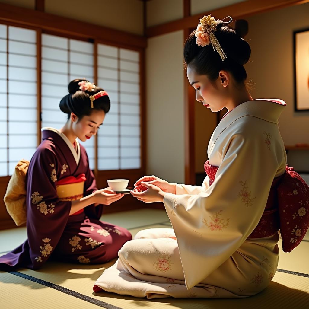 Geisha Tea Ceremony in Kyoto