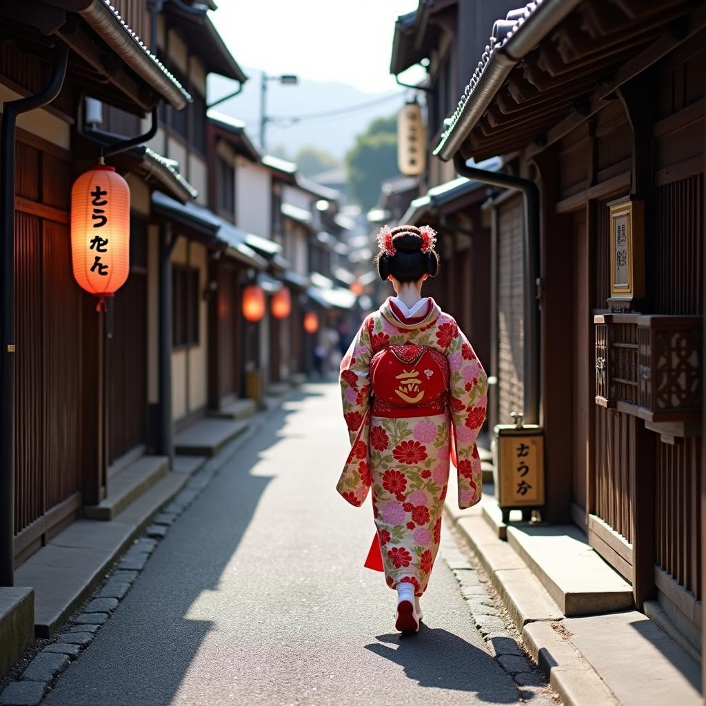 Geisha District in Kyoto