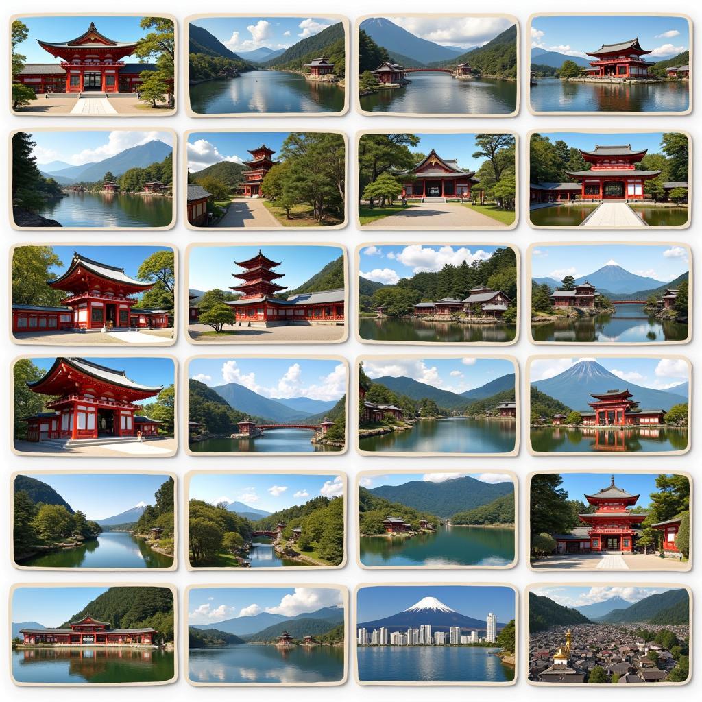 Various destinations in Japan for educational tours