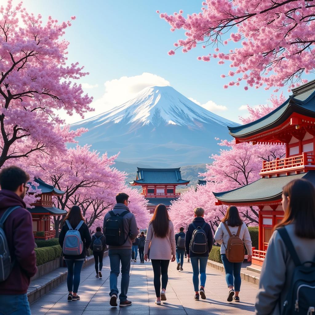 Japan Holiday Tour Packages from Pune: Witness the Enchanting Cherry Blossom Season