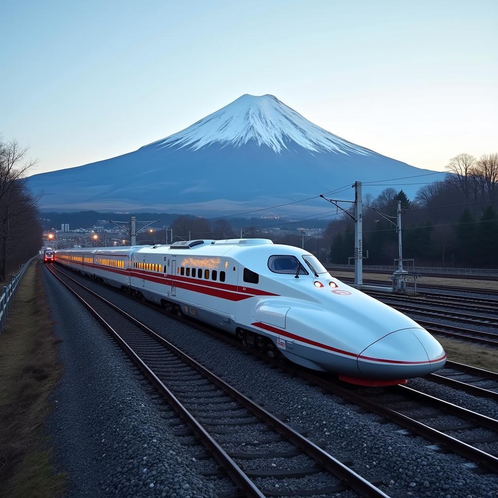 Traveling through Japan on the Shinkansen