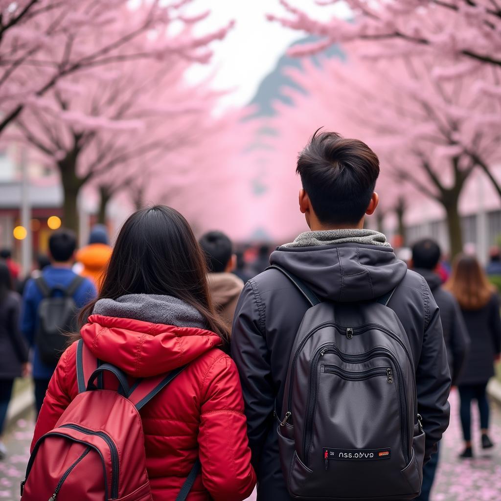 Cherry blossom viewing in Japan for Indian tourists