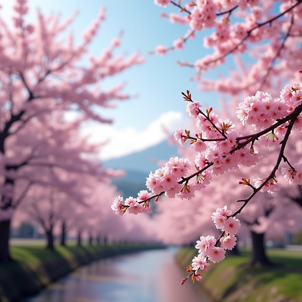 Cherry Blossoms in Japan