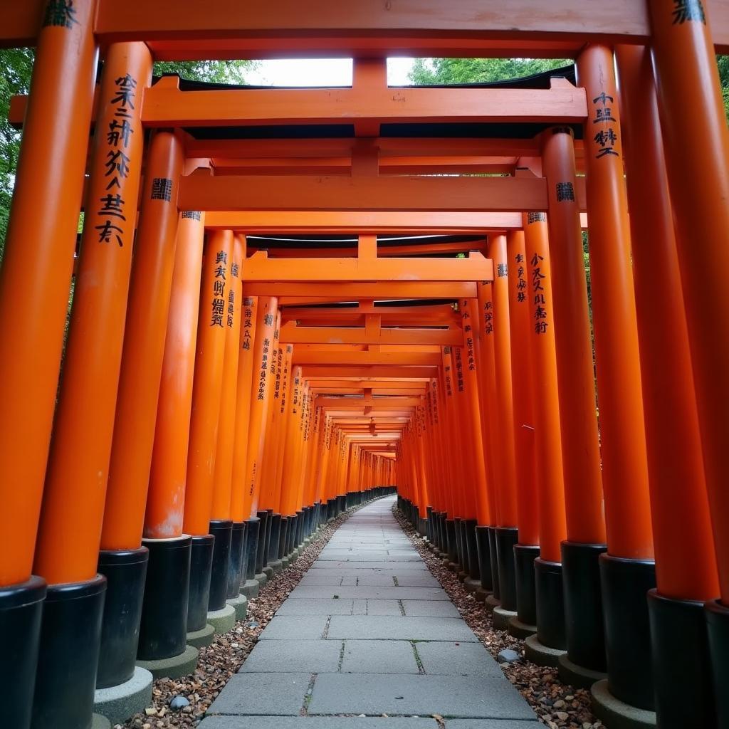 Fushimi Inari Shrine in Kyoto