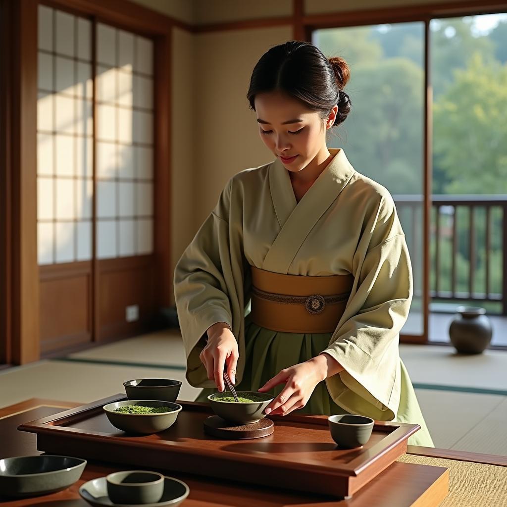 Participating in a Traditional Tea Ceremony