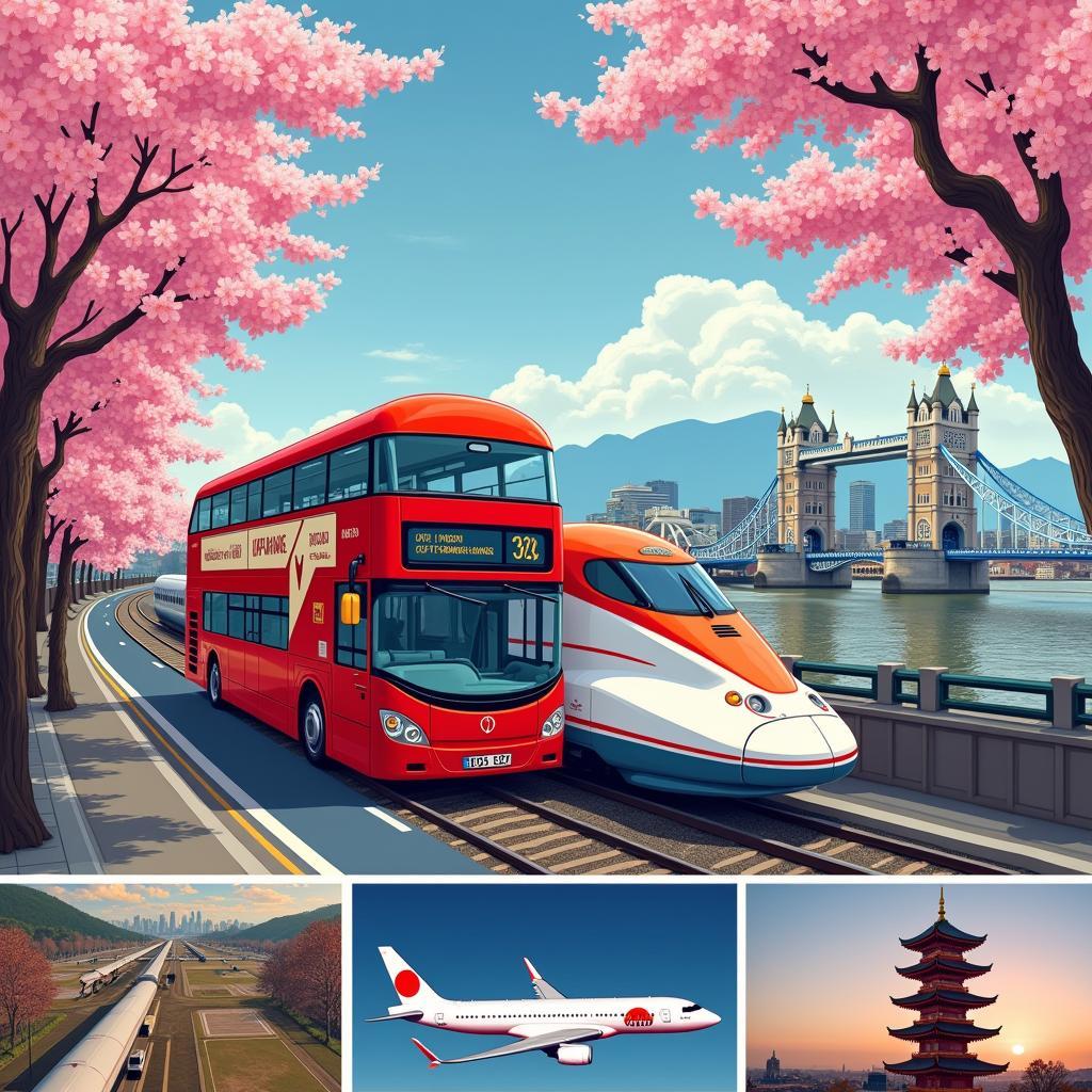 Japan Travel from London: Exploring by Bus Tours