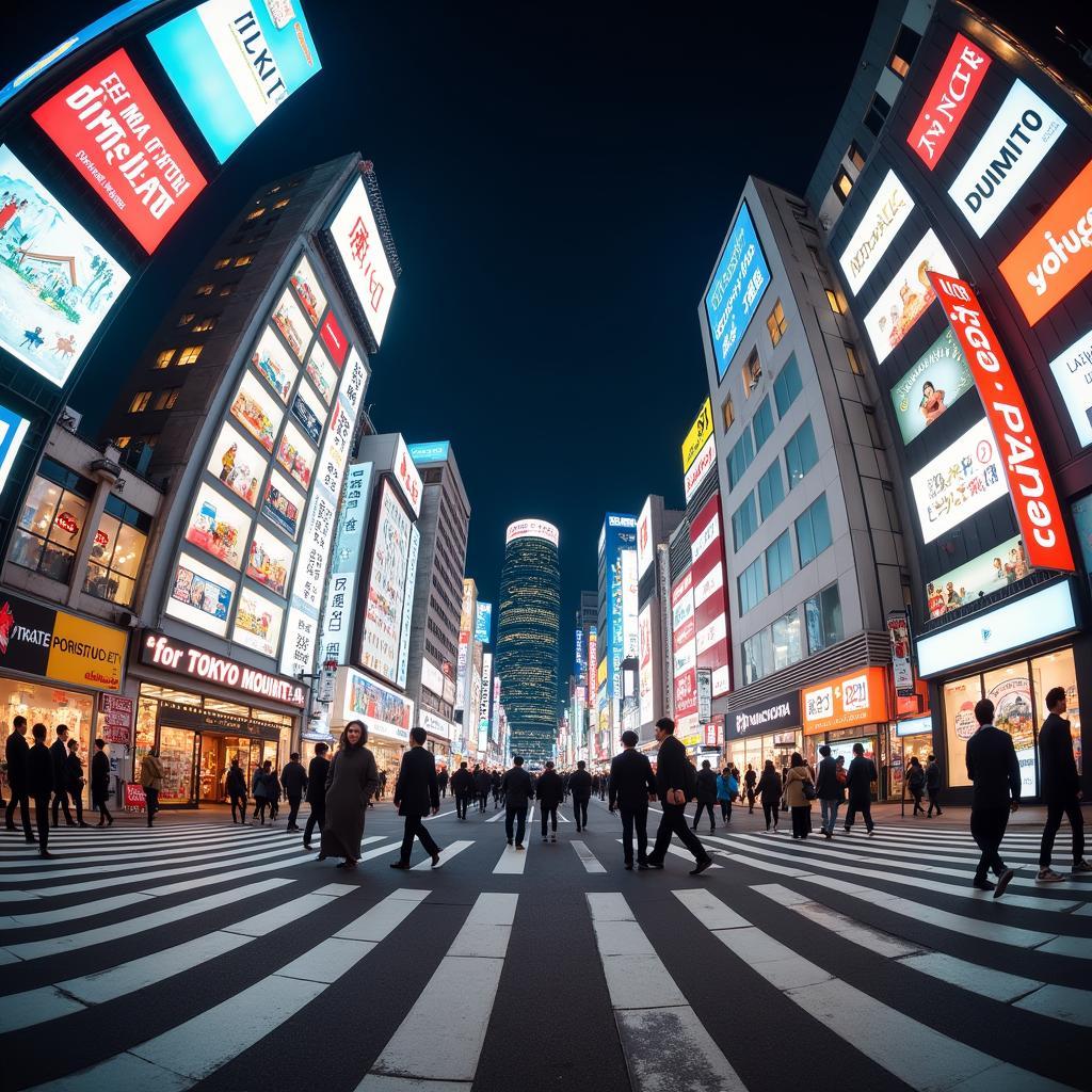 Tokyo Street 360 View