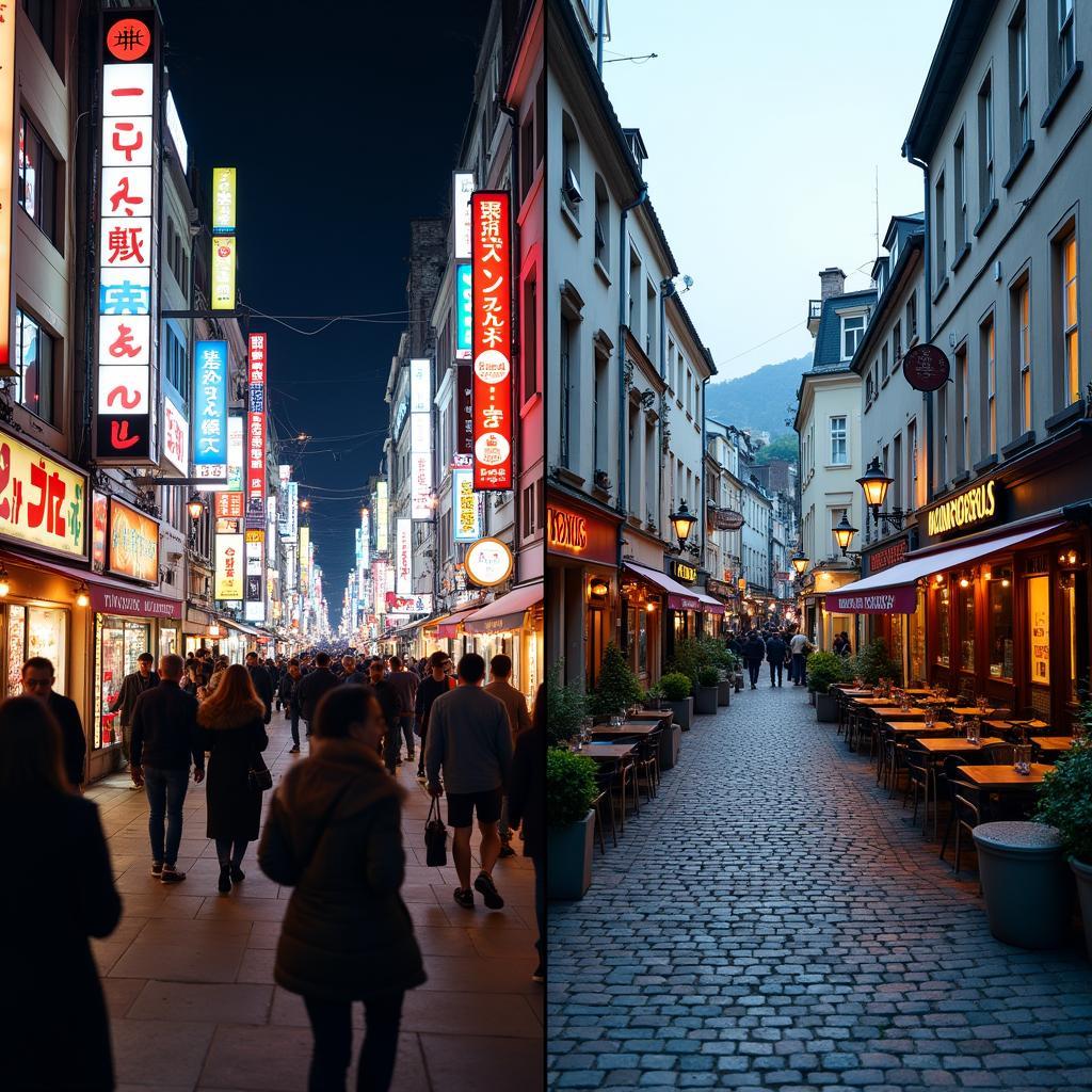 Japan vs. Europe Travel Destinations