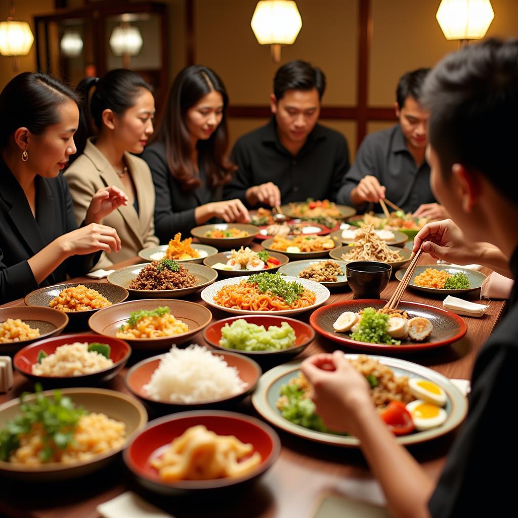 Enjoying Authentic Japanese Cuisine with McCarthy's Party Day Tours