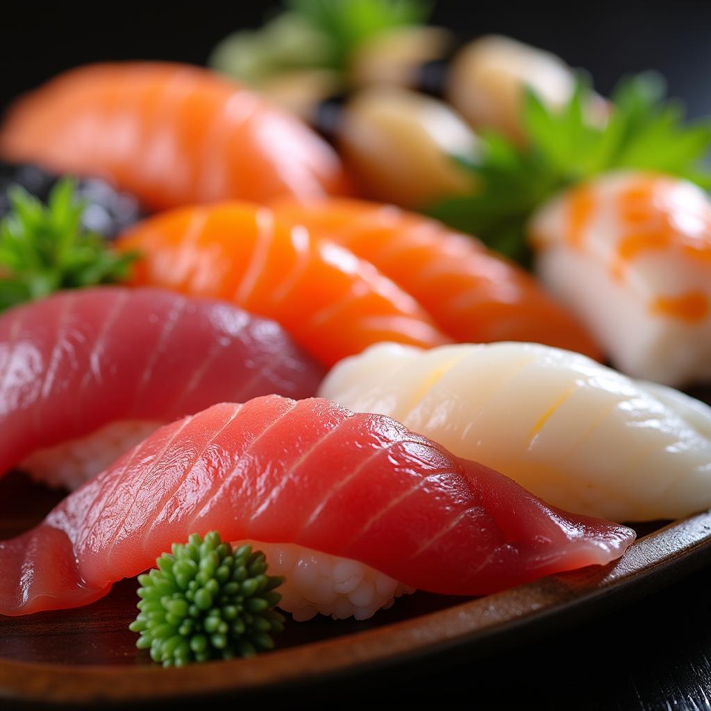 Exquisite Japanese Cuisine: Sushi and Sashimi