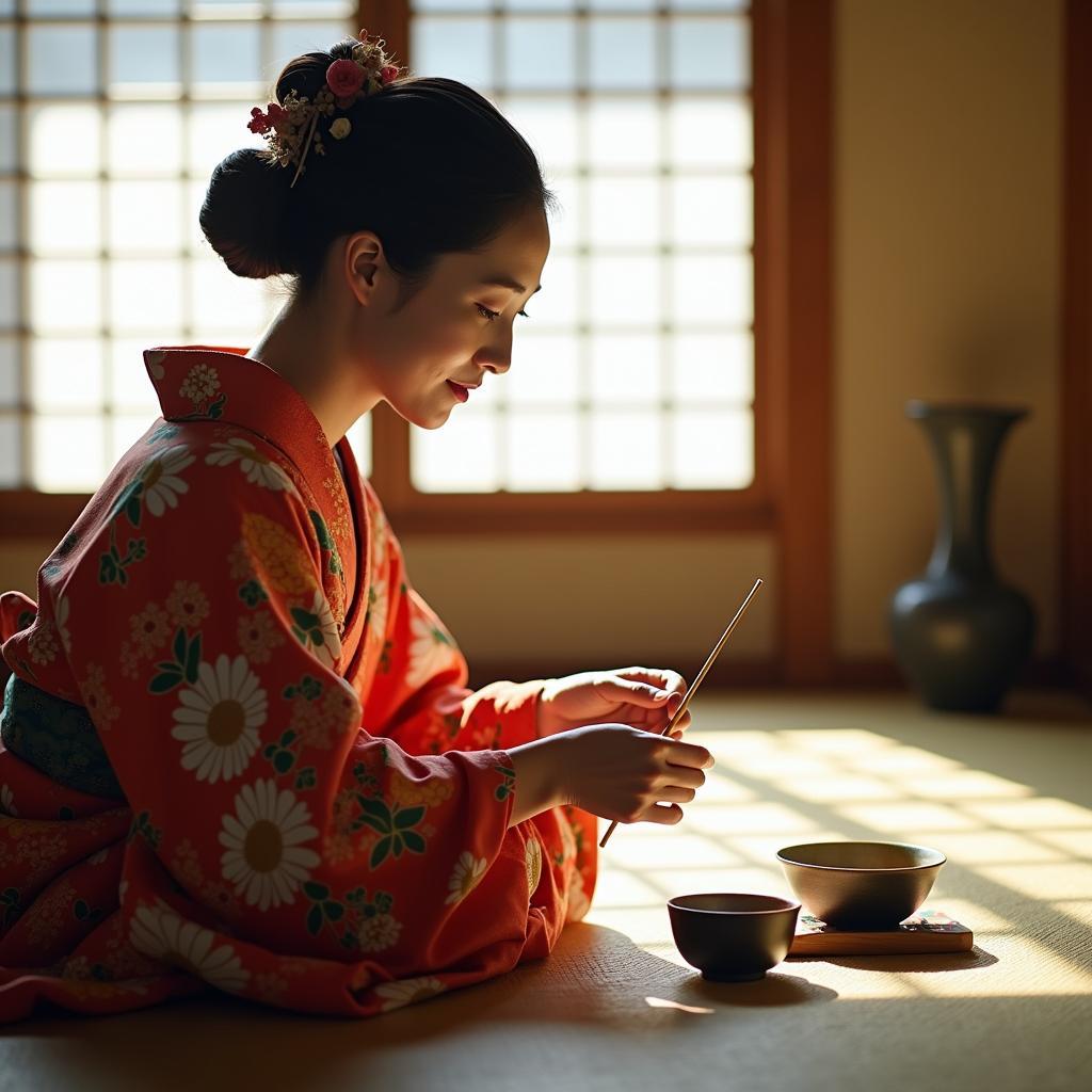 Kimono and Tea Ceremony Experience in Japan