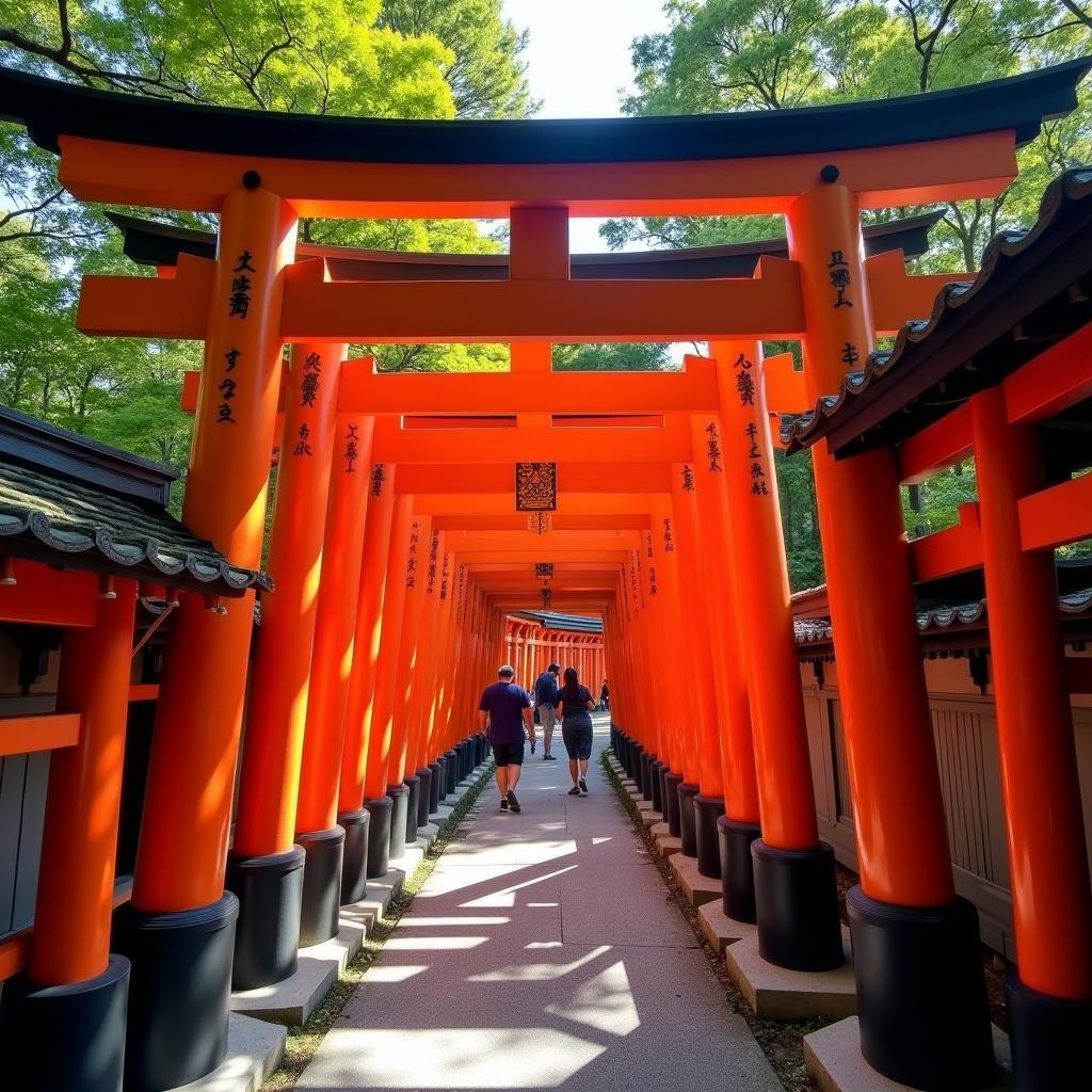 Exploring Japanese Culture at Fushimi Inari Shrine