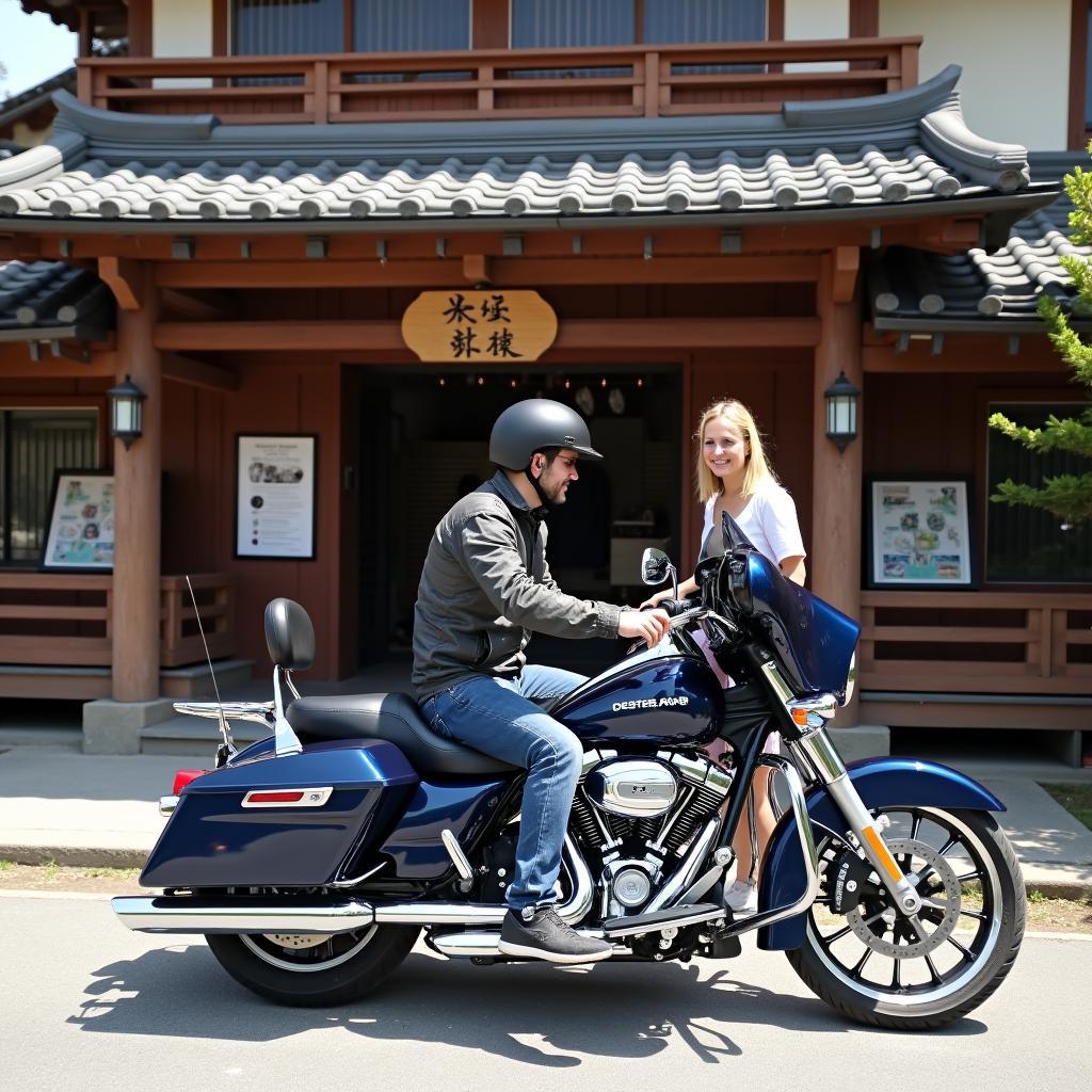 Experiencing Japanese Culture During a Mustang Bike Tour