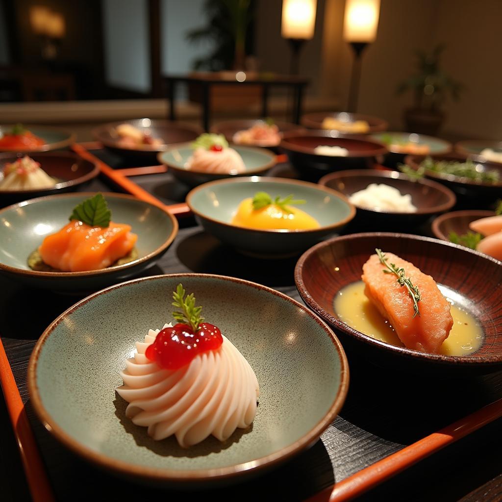 Japanese Kaiseki Meal in Kyoto