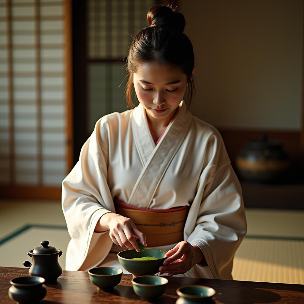 Japanese Tea Ceremony: A Serene Contrast to Agra's Bustle