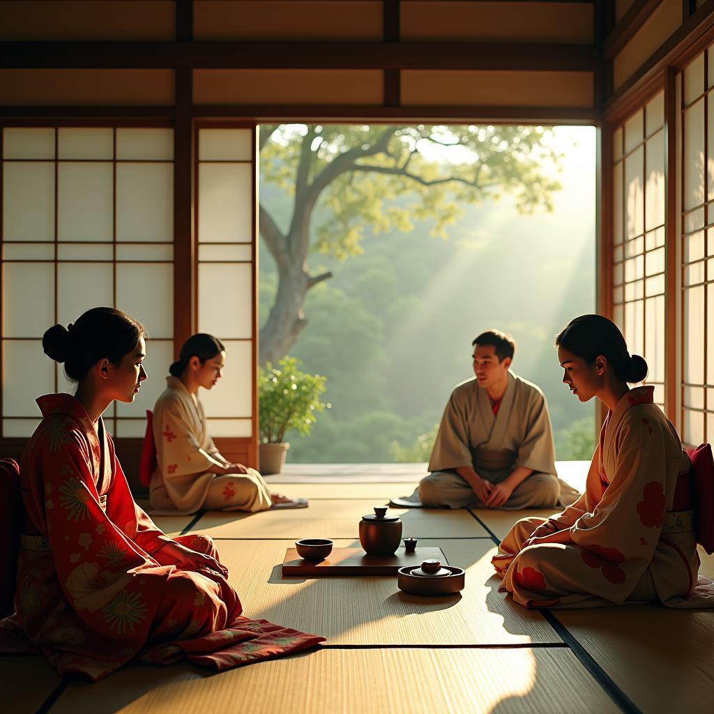 Traditional Japanese Tea Ceremony in Kyoto