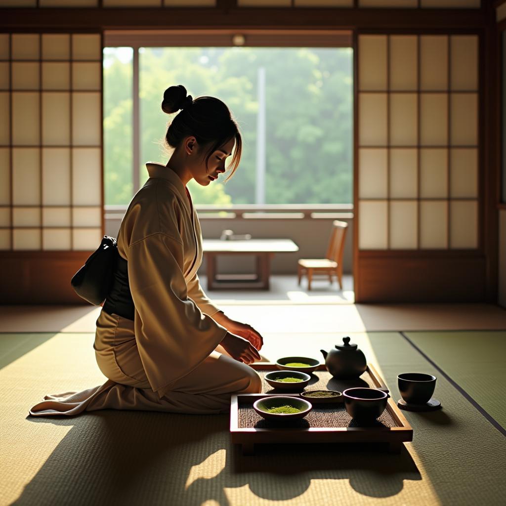 Traditional Japanese Tea Ceremony in Kyoto