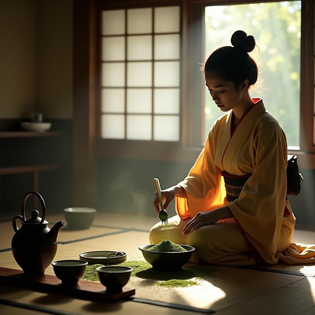 Traditional Japanese Tea Ceremony in Kyoto