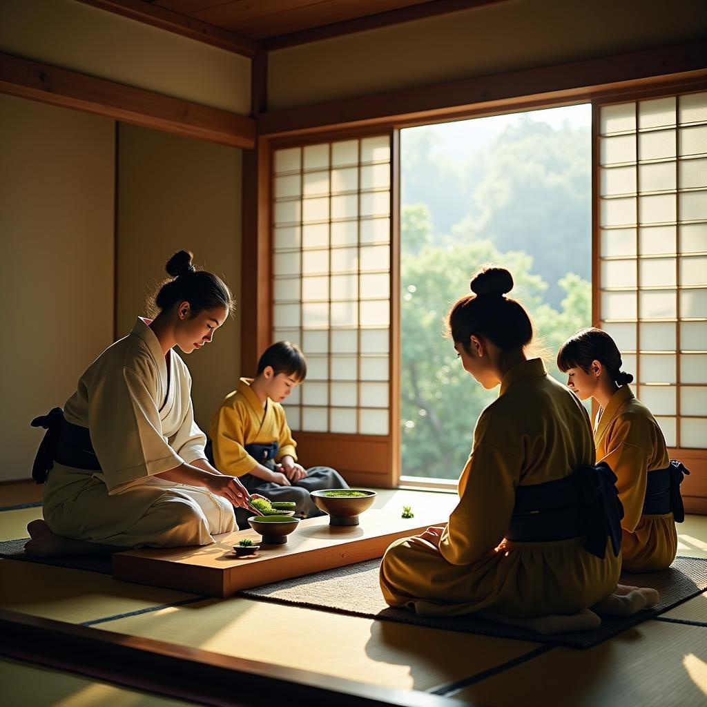 Traditional Japanese Tea Ceremony in Kyoto