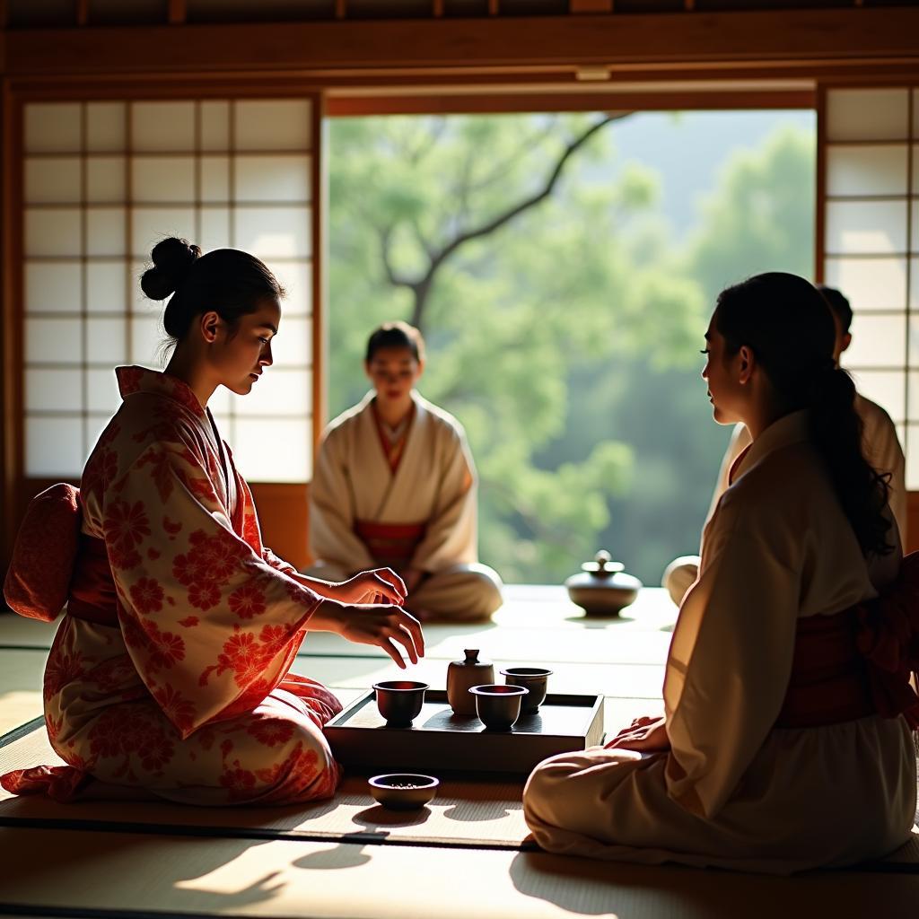 Traditional Japanese Tea Ceremony in Kyoto with Adeeba Taj Tours