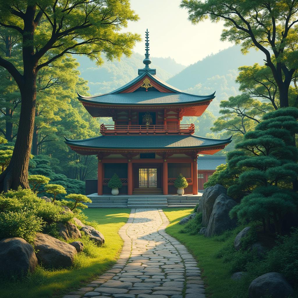 Japanese Temple Serenity After the Chainsmokers Tour