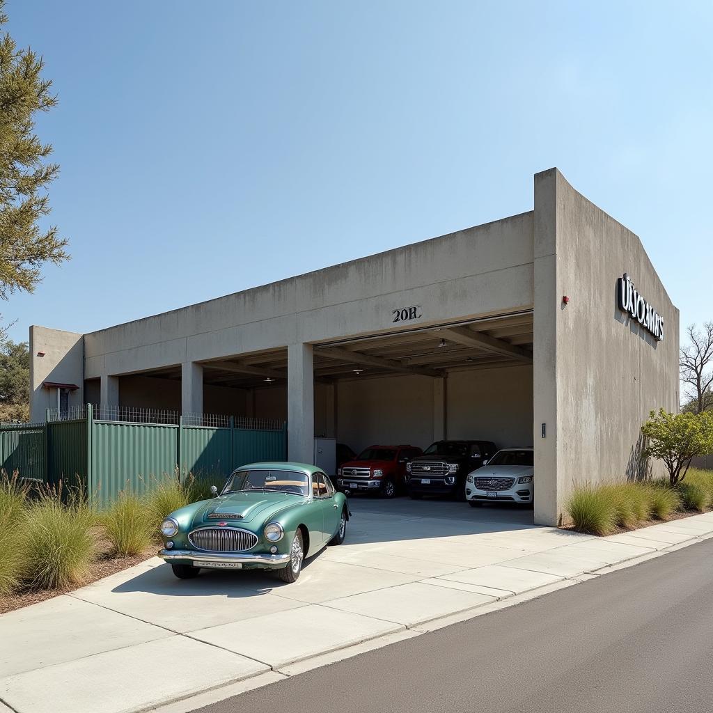 Jay Leno's Garage Exterior