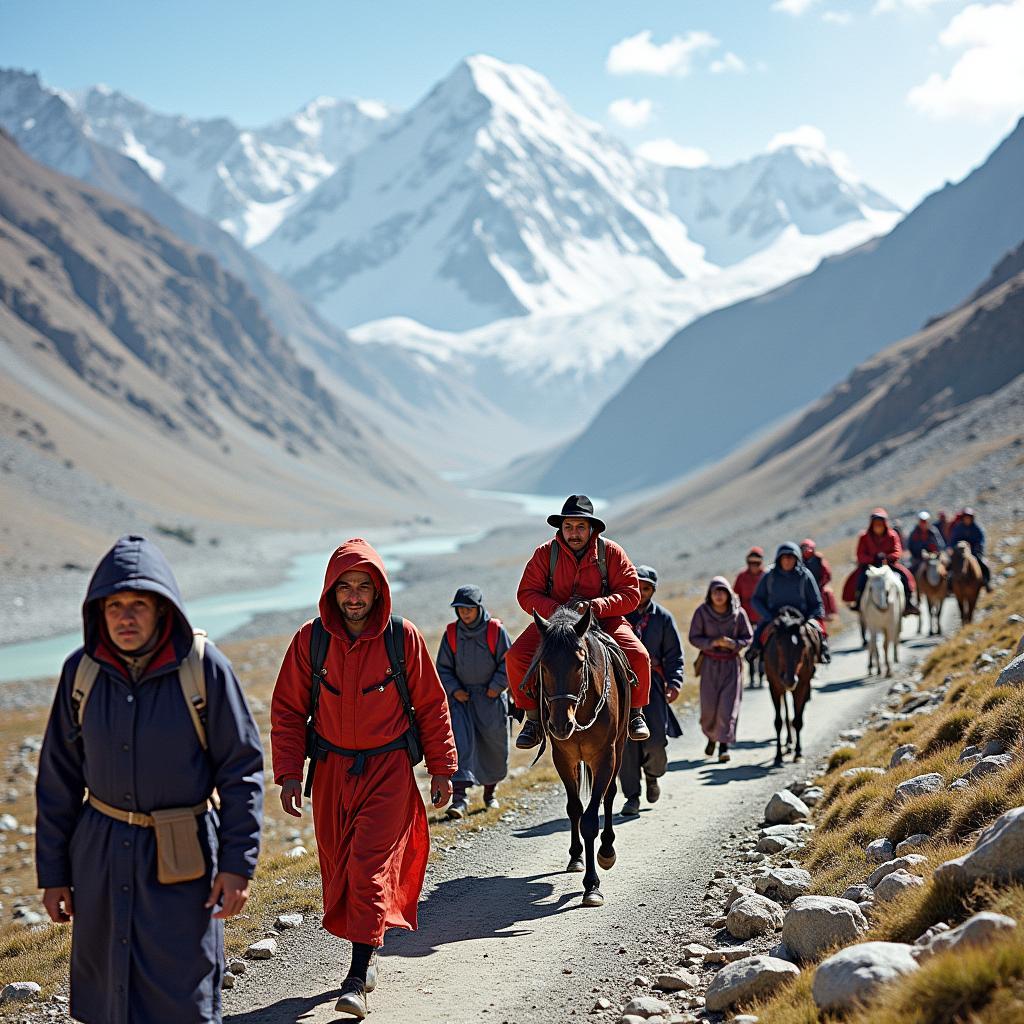 Kailash Mansarovar Pilgrims