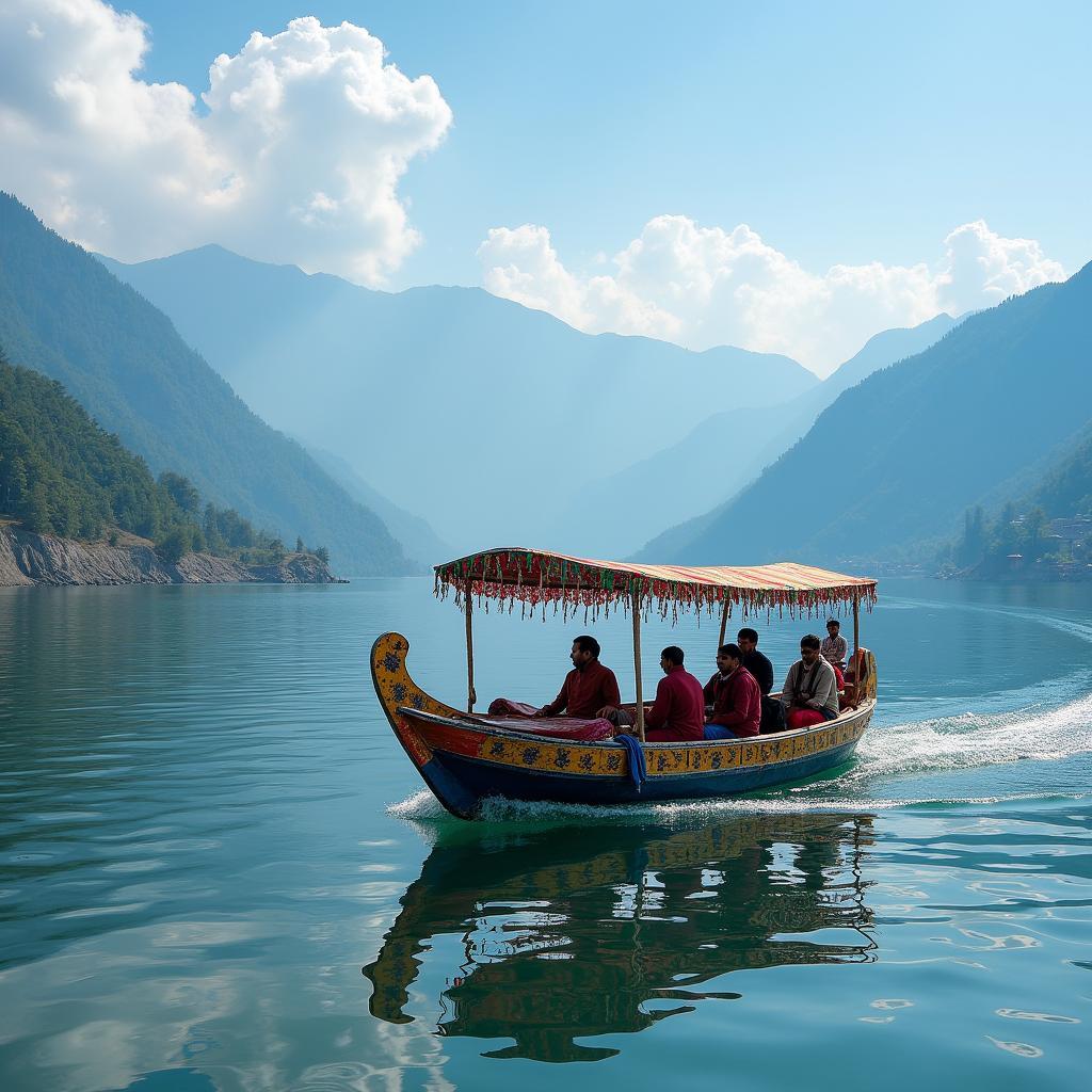 Shikara ride on Dal Lake, Kashmir