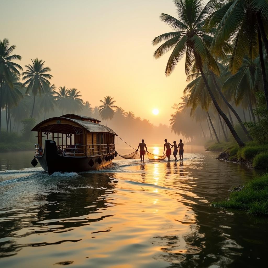 Kerala Backwater Tour from Delhi