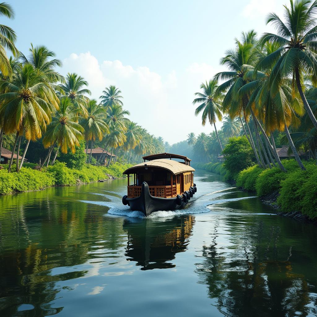 Serene Kerala Backwaters Houseboat Experience