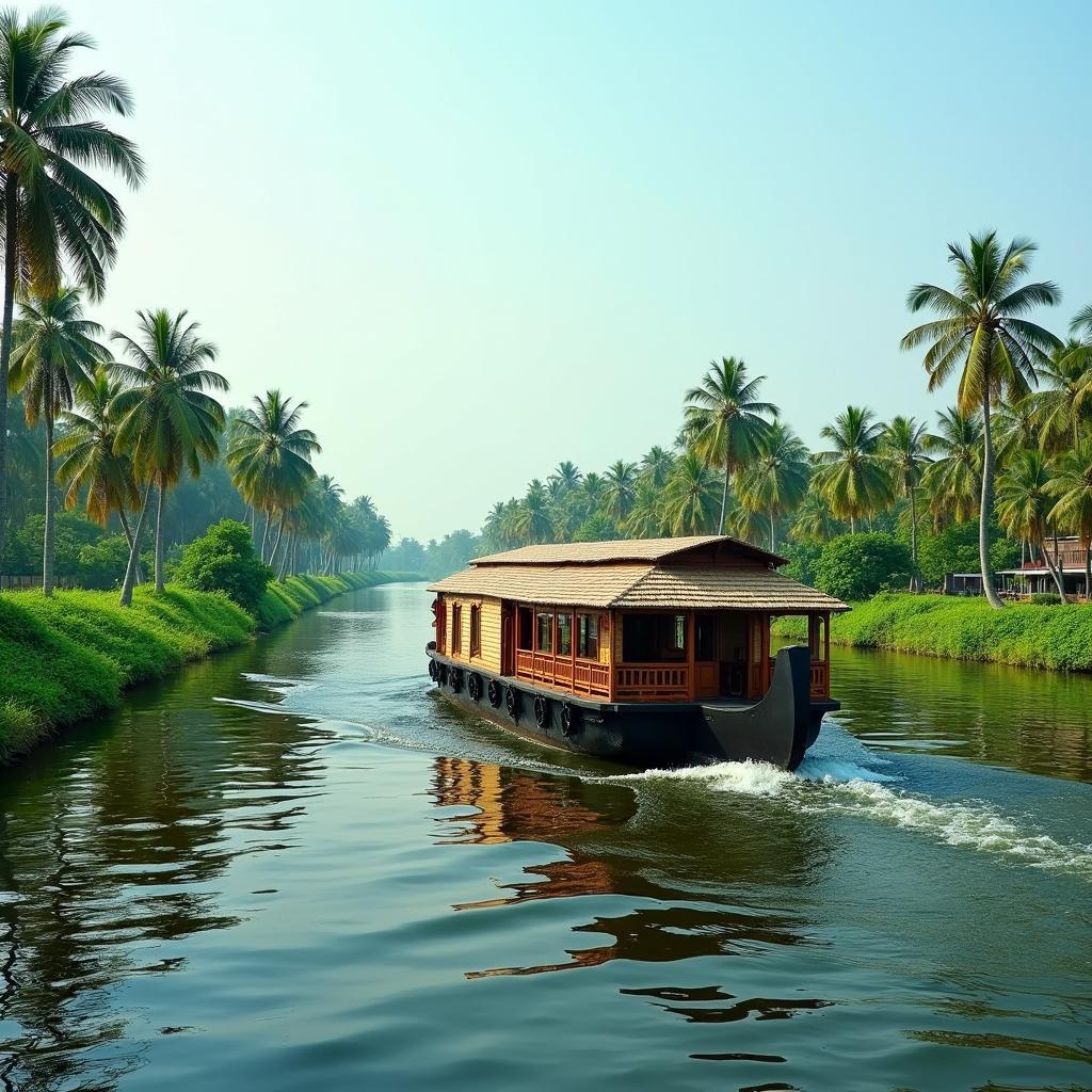 Houseboat Cruise on Kerala Backwaters