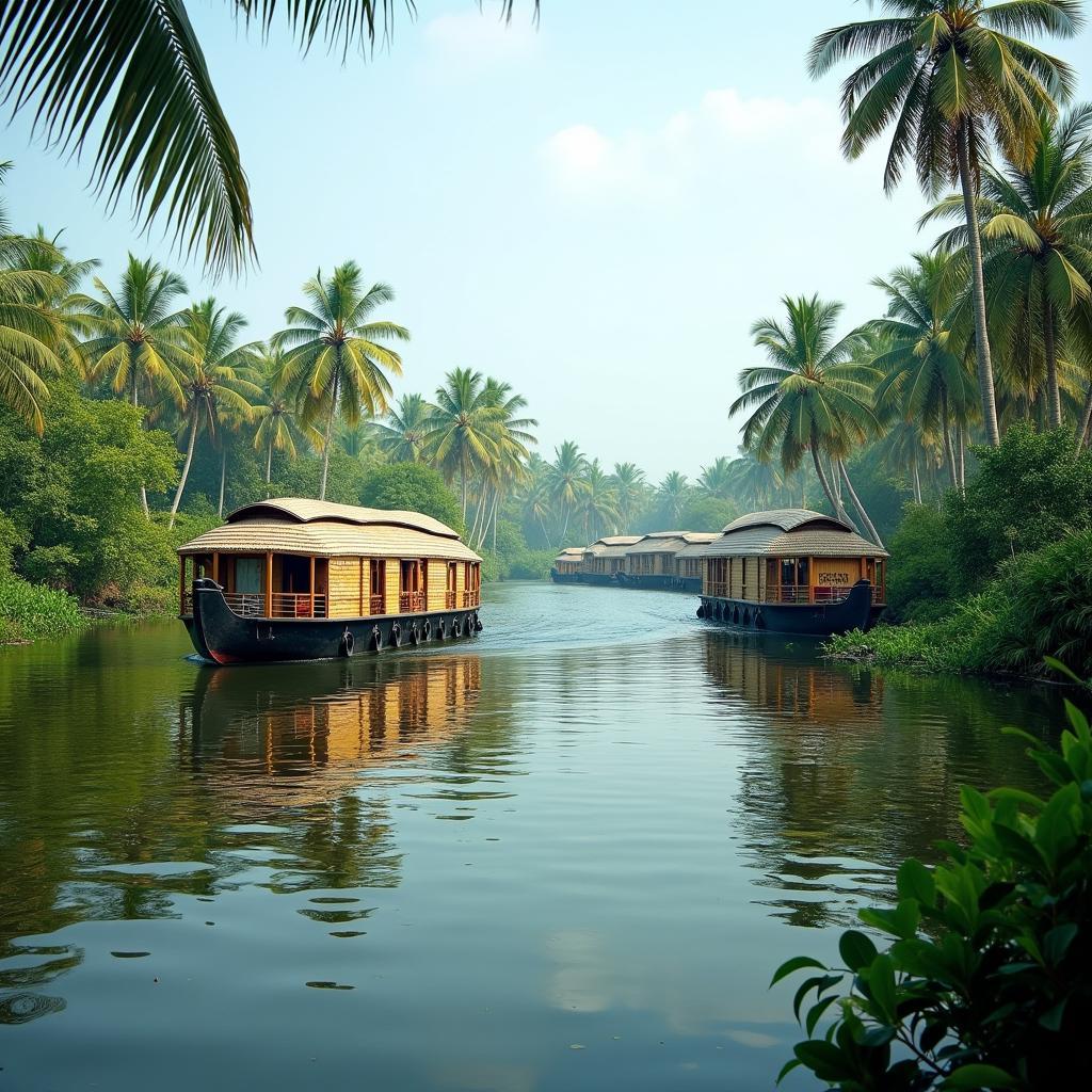 Kerala Backwaters Scenic View