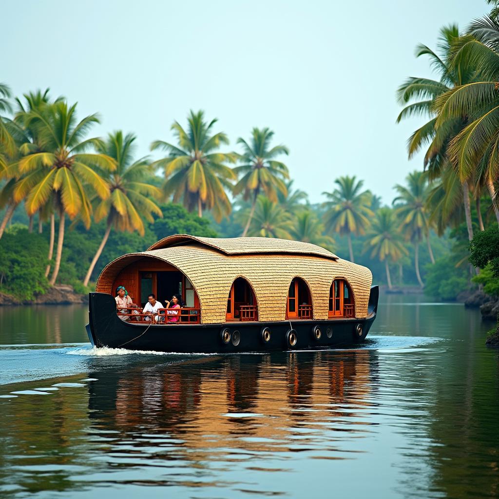 Kerala Backwaters Tour from Ahmedabad