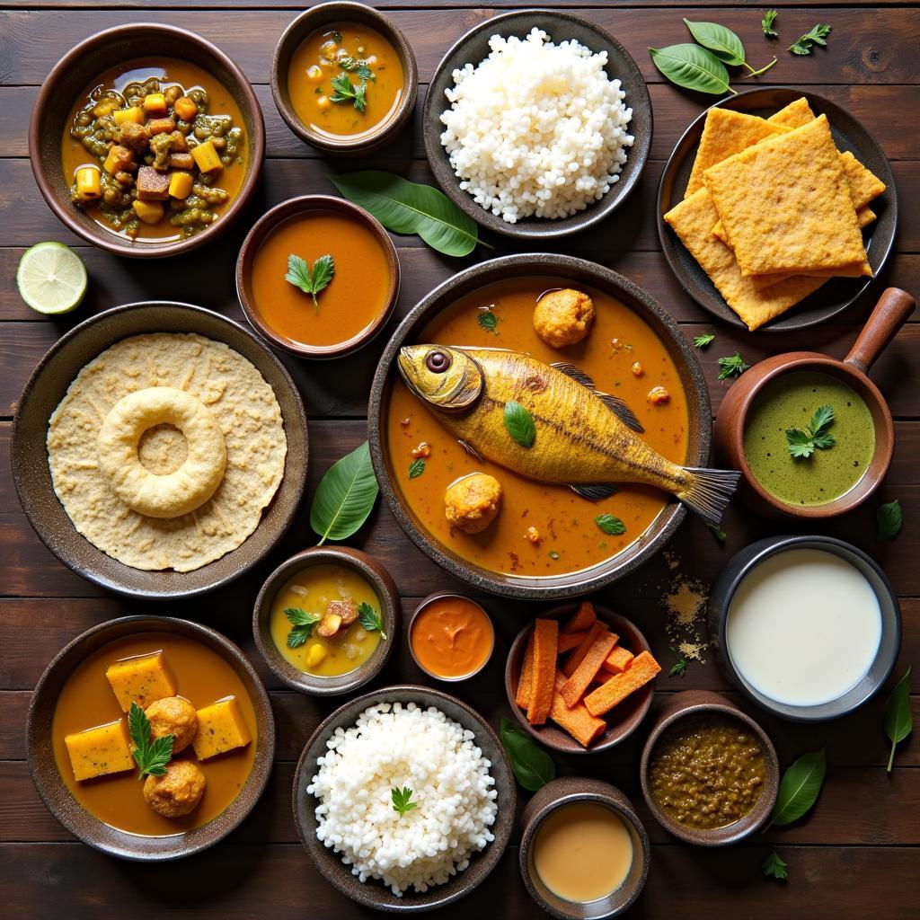 Kerala Cuisine Traditional Dishes