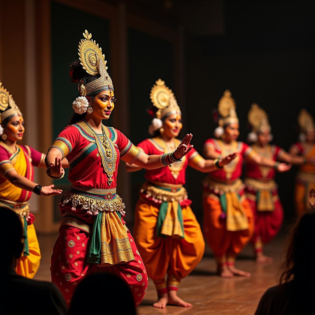 Kerala Group Tour Kathakali Dance Performance