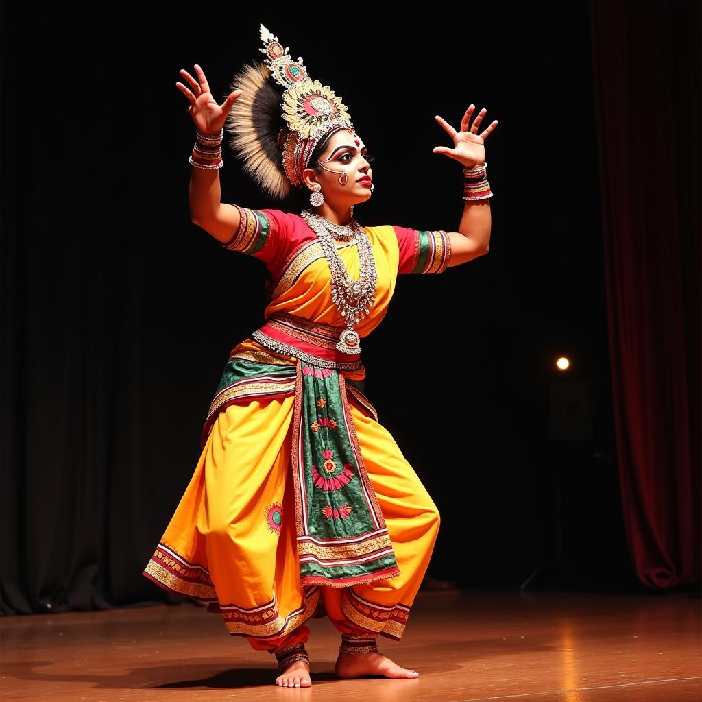 Kathakali Dance Performance in Kerala