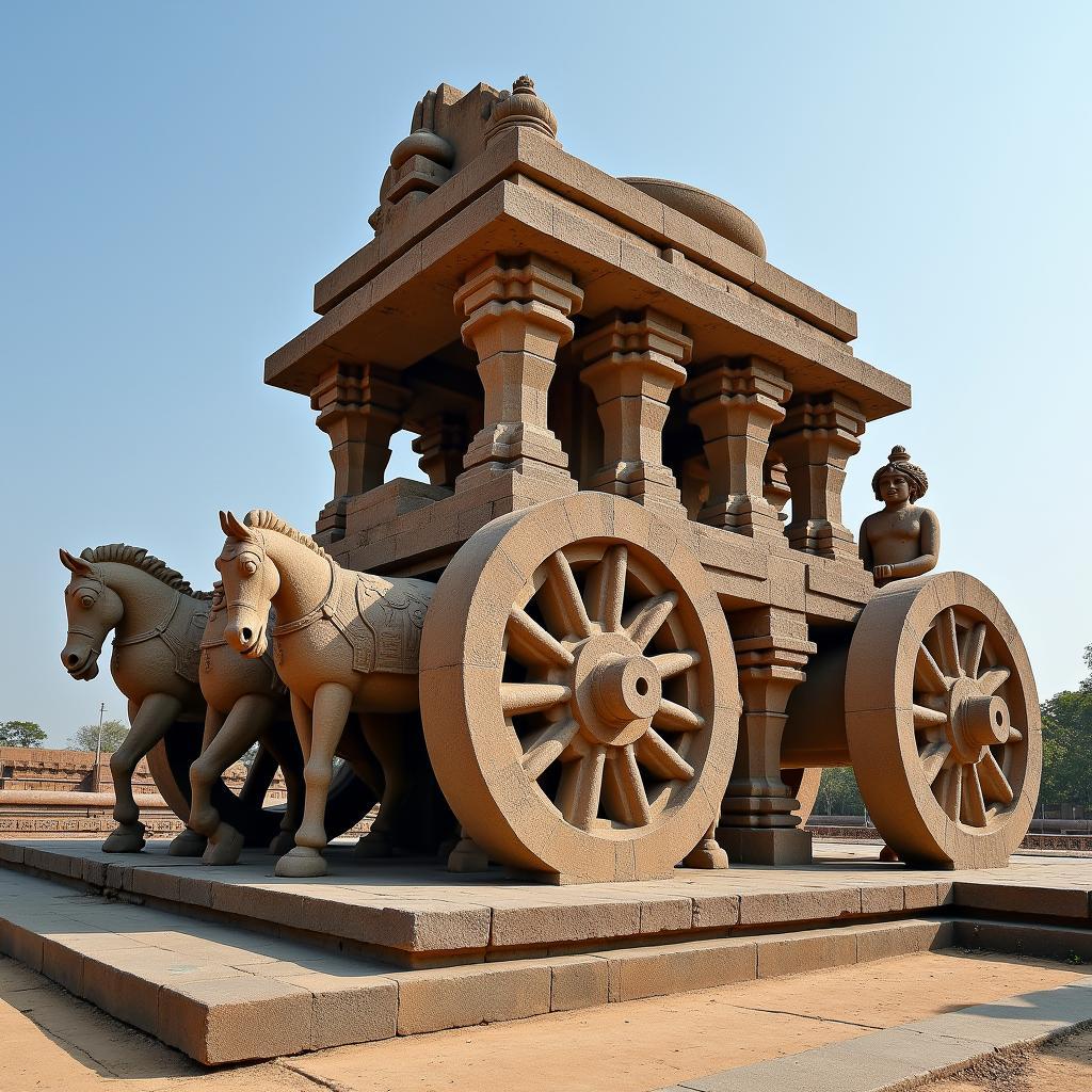 Konark Sun Temple's Stone Chariot