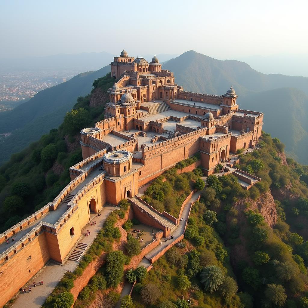 Kumbhalgarh Fort Panoramic View