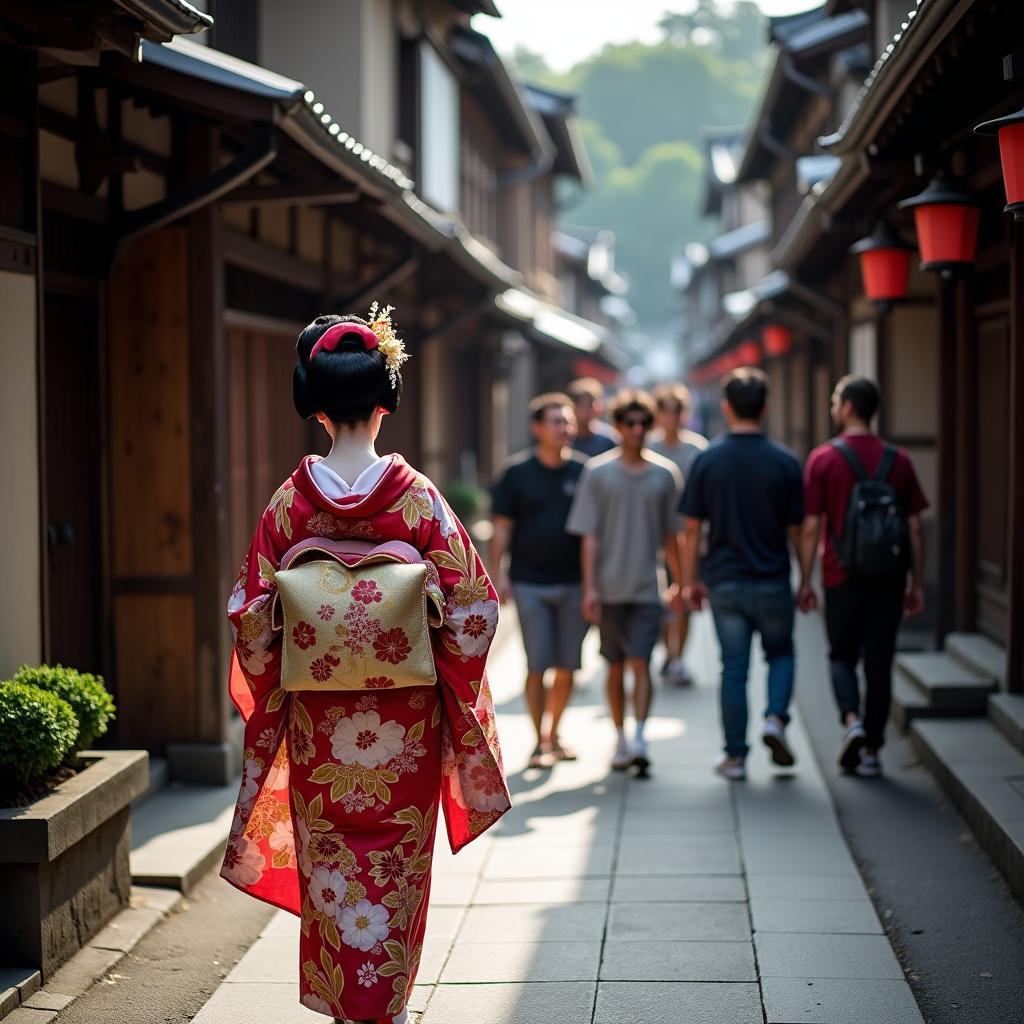 Kyoto Geisha District with Rahul Tours