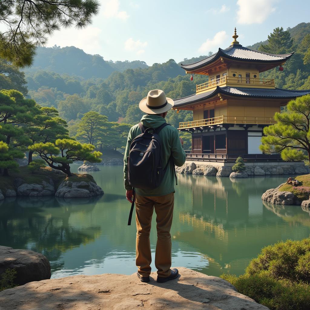 Kyoto Temple After Hyderabad Palace Visit