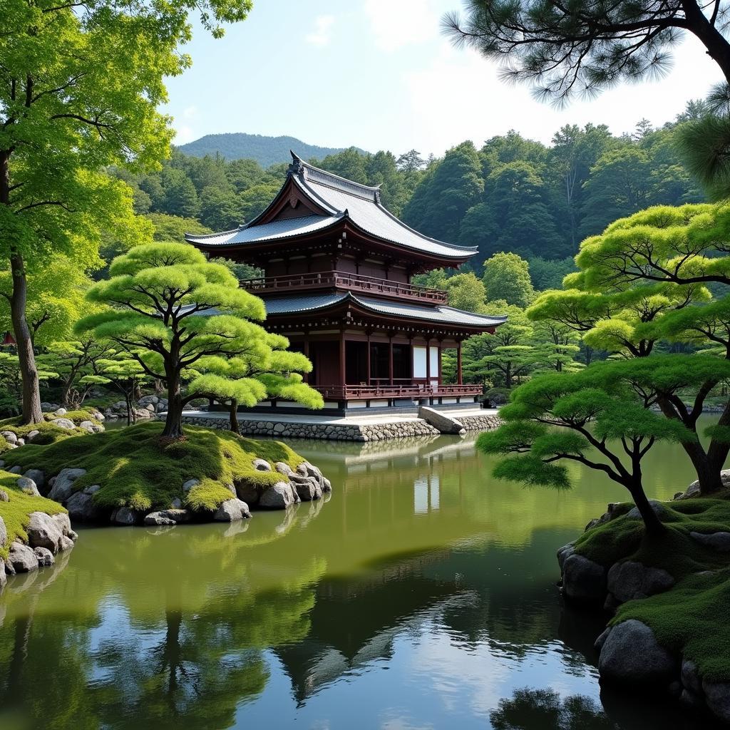 Kyoto's serene temples and vibrant gardens