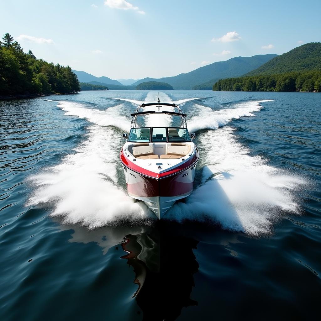 Speedboat Tour on Lake Winnipesaukee